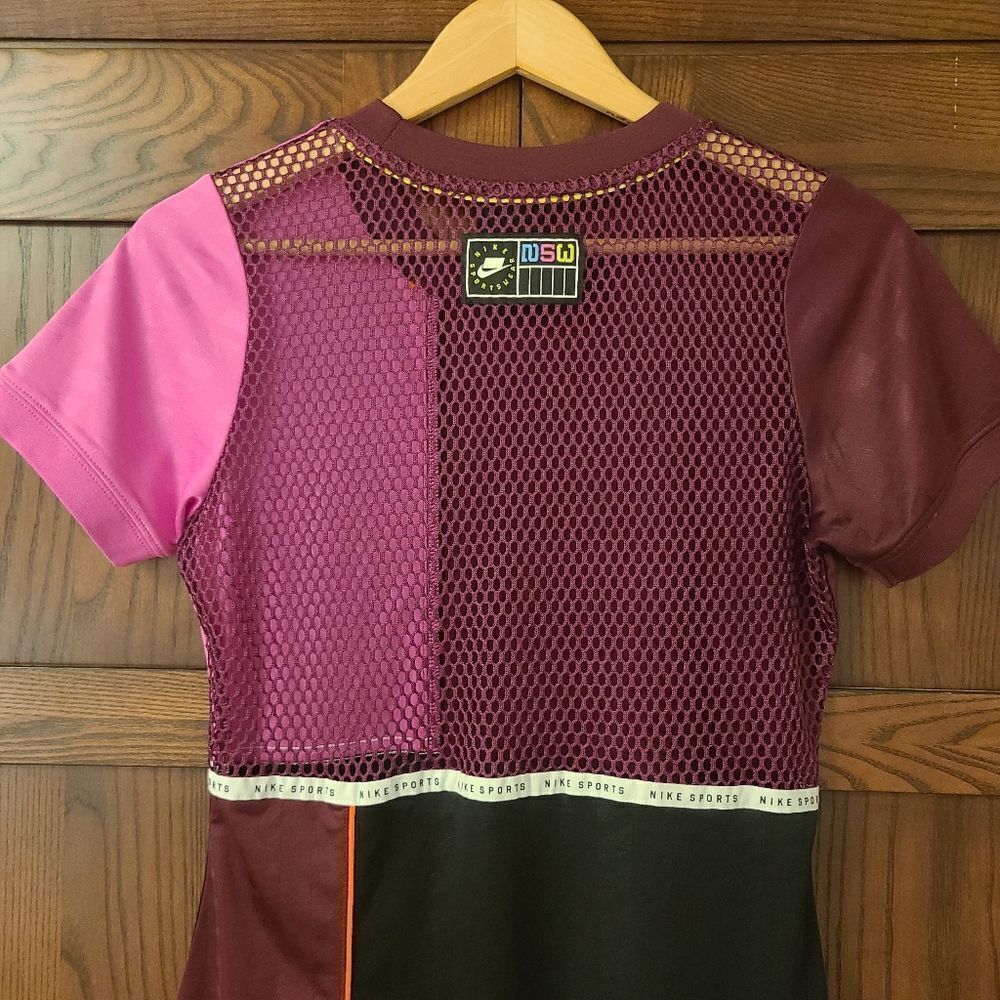 Nike Sportswear Bordeaux Dress Size Small - Picture 9 of 11